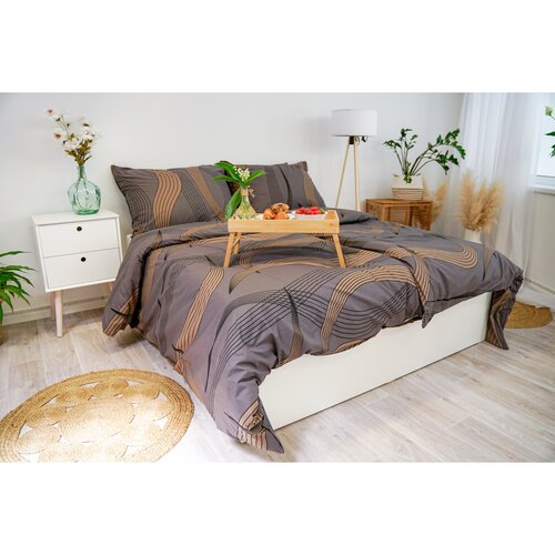 Stanex Lenjerie de pat din bumbac Gold Ribbon, 140 x 220 cm, 70 x 90 cm