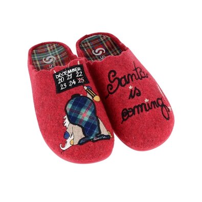 Papuče Sabatini Feltro, červené, veľkosť 37