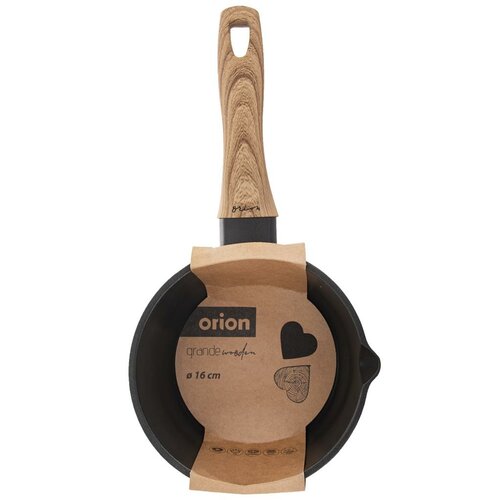 Orion GRANDE WOODEN nyeles edény, átmérő: 16 cm