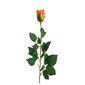 Sztuczny kwiat pączkowy Rose pomarańczowy, 64 cm,9 szt.