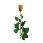 Umelá kvetina púčik Ruža oranžová, 64 cm, ​9 ks