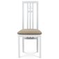 Set de scaune de sufragerie BC-2482 WT, 2 buc