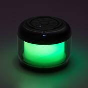 Rabalux 76110 stolní LED lampa s reproduktorem Radelia, RGB, bluetooth, 3W, IP20