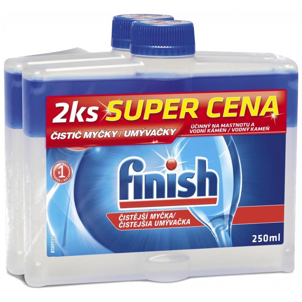 Finish Calgonit čistič umývačky DUO 2 x 250 ml