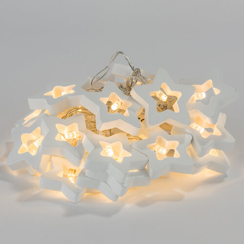 Lanț luminițe decorativ Stars, 20 LED