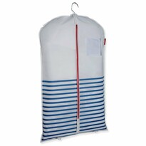 Compactor Obal na krátke šaty a obleky MARINE, 60 x 100 cm, modro-biela Compactor Obal na krátke šaty a obleky MARINE, 60 x 100 cm, modro-biela