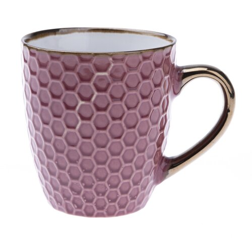 Keramični lonček Plástve, rdeč, 250 ml