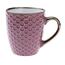 Kubek ceramiczny Plaster miodu, winny, 250 ml