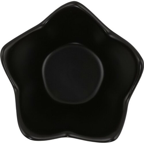Sada 6 keramických misek Lotus 11,8 cm, černá