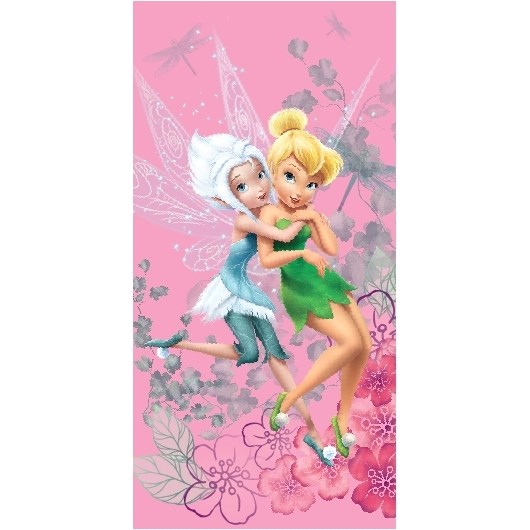 Jerry Fabrics Osuška Víla zvonilka Fairies winter, 70 x 140 cm