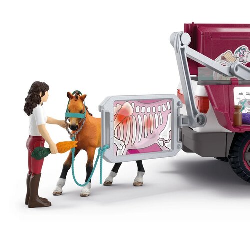 Schleich 42704 Mobilní veterinář s přívěsem