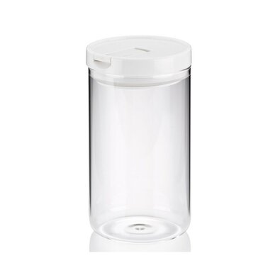 Borcan de sticlă Kela ARIK 1,2 l, alb
