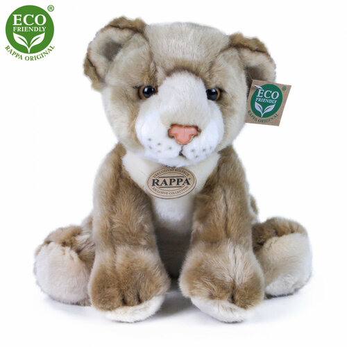 Plišasti levček sedí 27 cm ECO-FRIENDLY