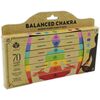 Set bețișoare parfumate Arome Balanced Chakra.7 buc. x 10 bețișoare