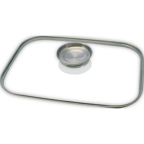 Elo 82840 Vas de copt Basic cu capac din sticlă șimâner cu aromă Raffinesse 40 x 26 cm