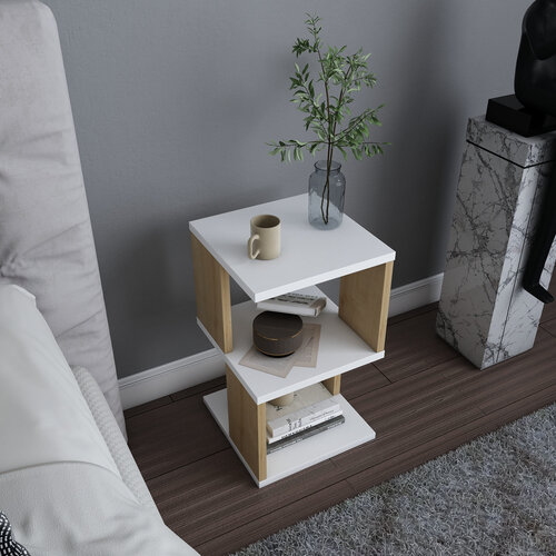 Noční stolek Carter White Oak