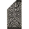 Cawö Frottier ręcznik Zebra czarny, 30 x 50 cm