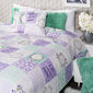 Cuvertură de pat 4 Home Lavender, 220 x 240 cm, 2 buc. 40 x 40 cm