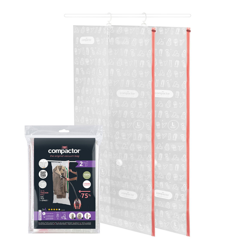 Compactor Sada vakuových závěsných vaků Espace L, 70 x 145 cm, 2 ks