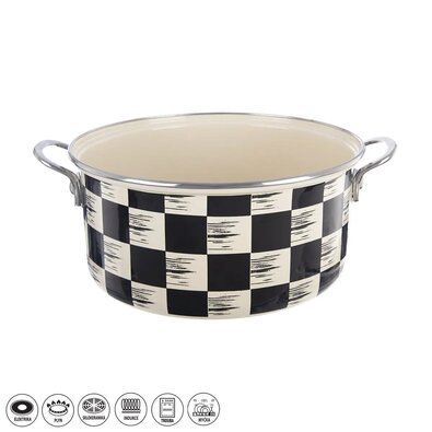 Orion emajlirana ponev Šachovnice Lem, 5 l, premer26 cm