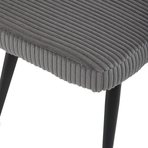 Entspannungssessel mit Fußstütze L7285 GREY6, grau