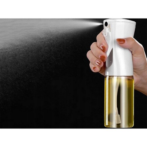 Olaj- és ecetporlasztó, 200 ml, fehér