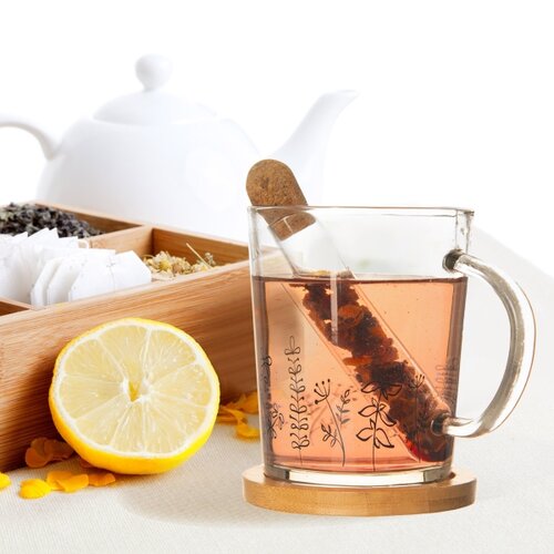 Orion Stekleni vrč z infuzerom LOUKA, 420 ml