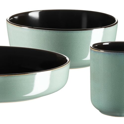 Set de masă Mäser 10 piese ALENIA, verde