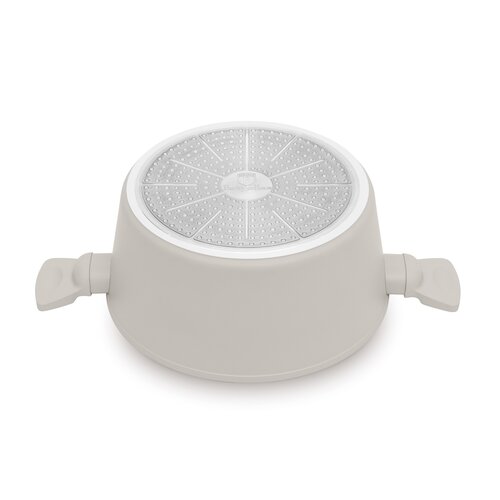 BerlingerHaus Cratiță cu suprafață din titan și capac Sahara 28 cm