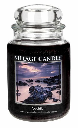 Village Candle Vonná sviečka Tajomný Obsidián - Obsidian, 645 g