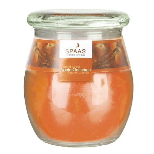 Spaas Apple/Cinnamon świeczka zapachowa w szkle