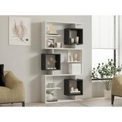 Knihovna Icardi Anthracite and White