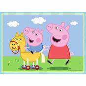 Trefl Puzzle Prasiatko Peppa, 4 ks
