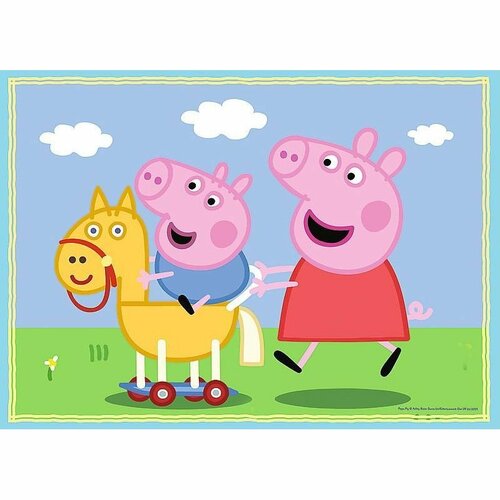 Trefl Puzzle Prasiatko Peppa, 4 ks