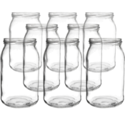 Orion befőttesüveg készlet 0,9 l B 82, 8 db