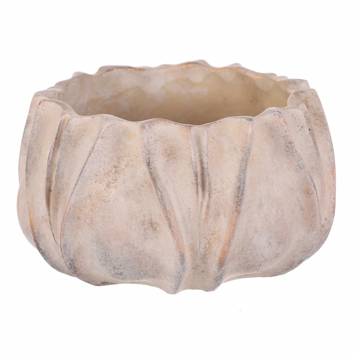 Osłonka betonowa na doniczkę S, beżowy, 20 x 11 cm, 20 cm