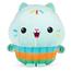 Gábinin Kouzelný Domek Kočička Muffin 25 cm, zelená, plyš