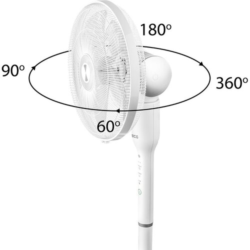 ECG FS 410 2 az 1-ben állvány/asztal ventilátor