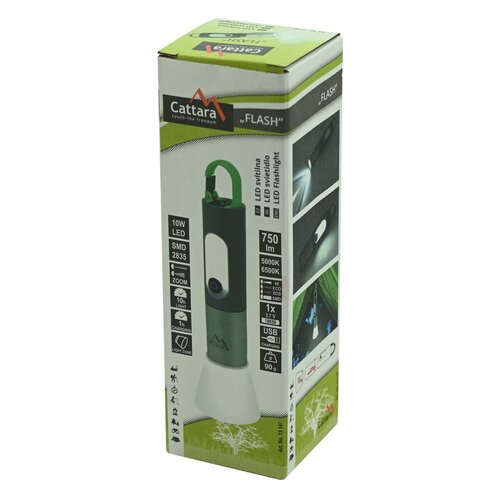 Cattara Svítilna LED 750lm FLASH, 16 cm