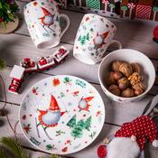 Altom Porcelánový hrnek Winter Gnomes B 400 ml