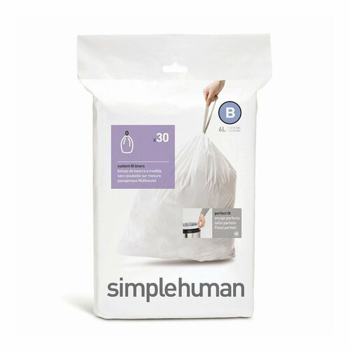 Simplehuman Worki na śmieci B 6 l, 30 szt., 30 szt.