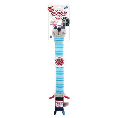 GiGwi Plush Friendz medvedek z ropotljivim vratom,39 x 5,5 x 5 cm