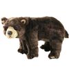 Rappa Plyšový medveď hnedý, 40 cm