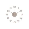 Karlsson  6001WG designové samolepicí hodiny šedá, pr. 40 cm