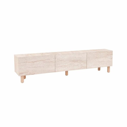 Stolik pod telewizor Alvin Travertine