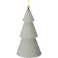 LED Candle Tree biały, 1x LED, 8,5 x 15 cm, 2x AA