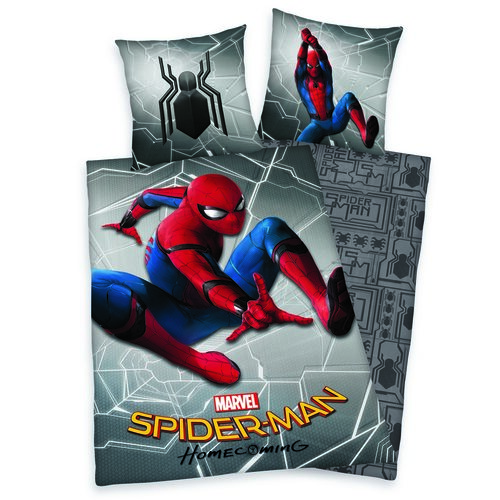 Dziecięca pościel bawełniana Spiderman Homecomming, 140 x 200 cm, 70 x 90 cm