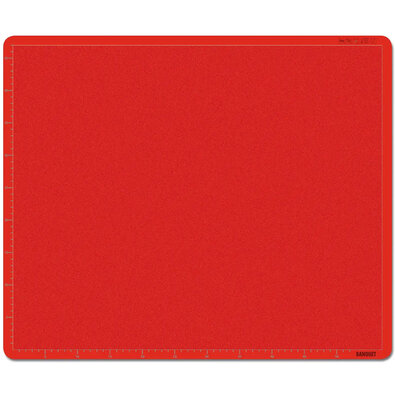 Blat din silicon Banquet Culinaria Red, cu riglă 50 x 40 cm