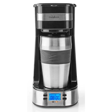 Nedis KACM310FBK osobný kávovar s termohrnčekom, 420 ml