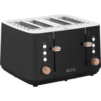 ECG ST 4768 toster Timber Black